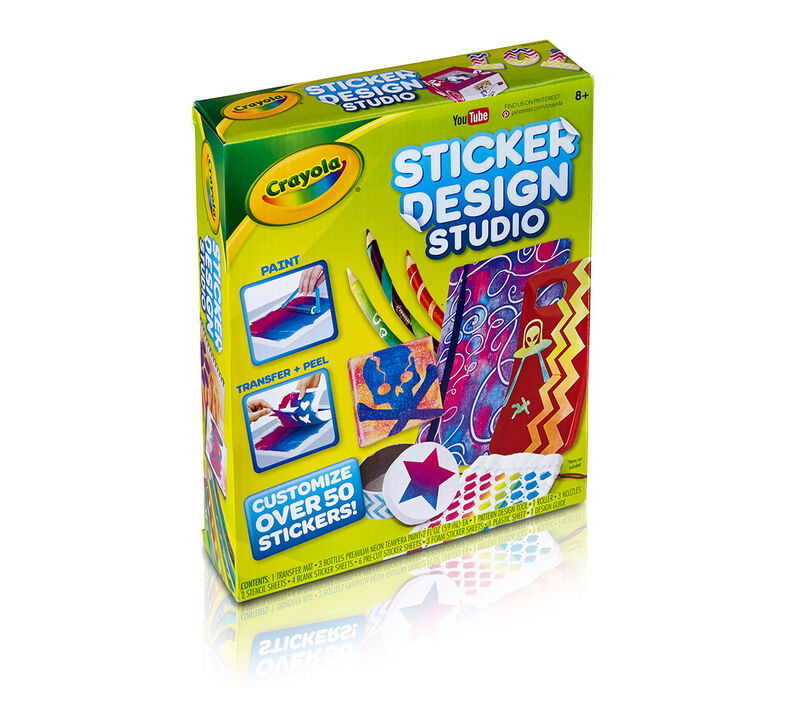 Crayola Sticker Dispensers Each package 360 Stickers .29" x 1.5" Teachers *New